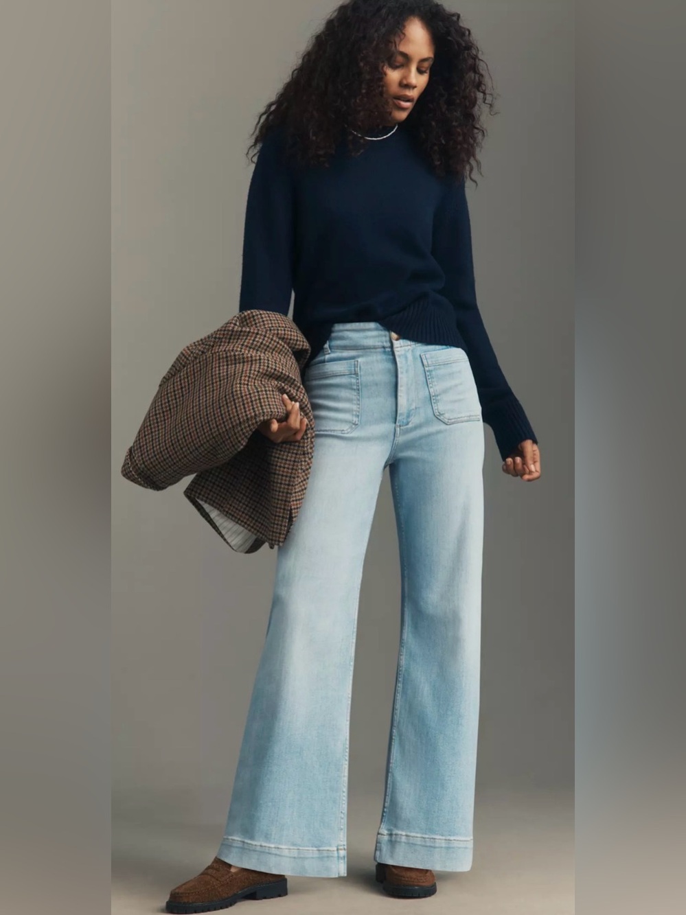 Maeve The Colette Light Denim Jeans with Front Pockets Size 25P